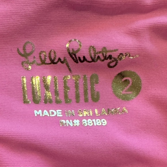 LILLY PULITZER Monica Skort Borealis Blue Tropic Down Low Golf Skort NWT Size 2 - Picture 10 of 12